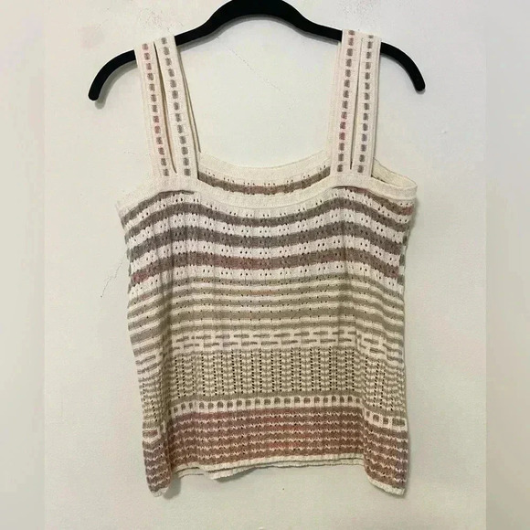 Women’s St John Sport striped knit tank - Picture 2 of 3